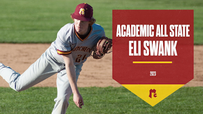 Eli Swank 1st Team Academic All State cover photo