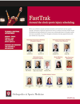 FastTrak - Around the clock sports injury scheduling! cover photo