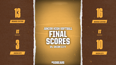 Junior High Softball defeats Union City cover photo