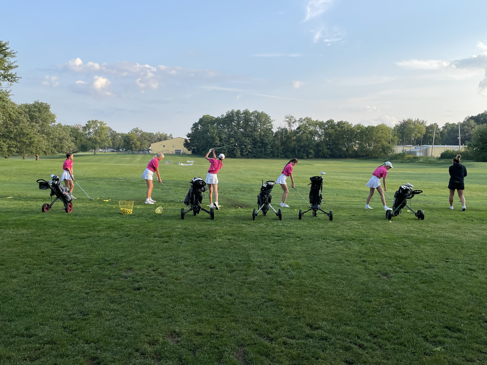 Varsity Girls Golf finish their season strong cover photo