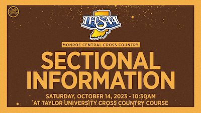 2023 IHSAA Sectional #9 - Cross Country Information cover photo
