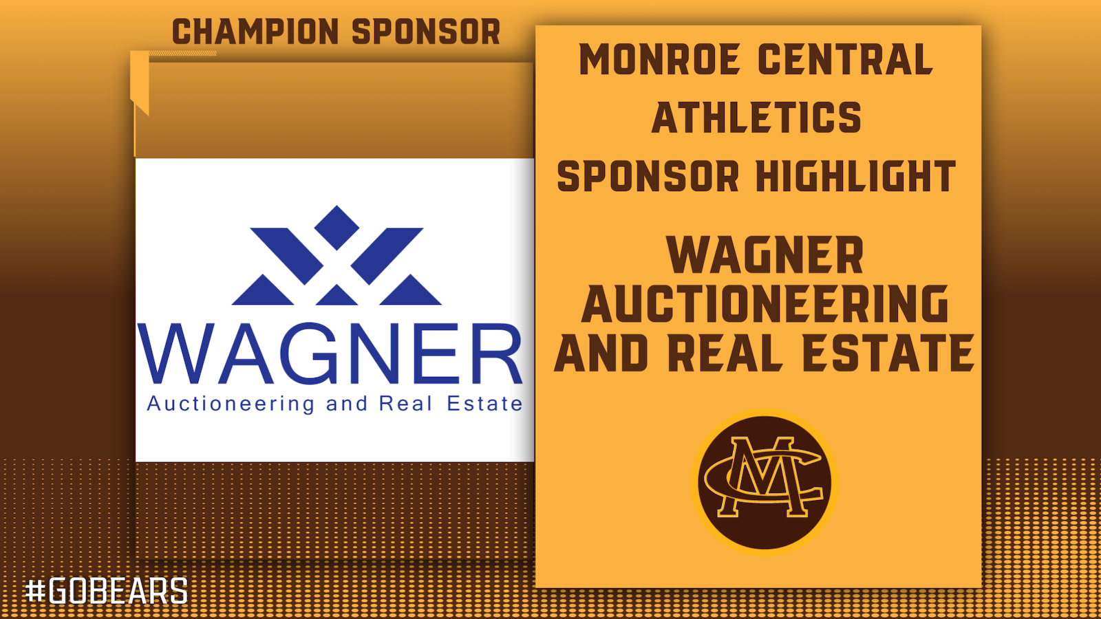 CHAMPION SPONSOR - Wagner Auctioneering and Real Estate