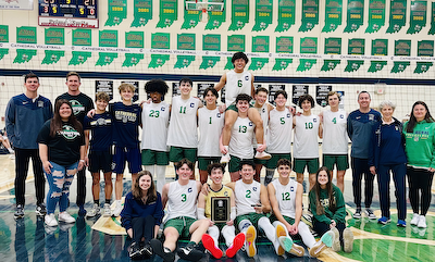 Boys Volleyball Wins Regionals cover photo