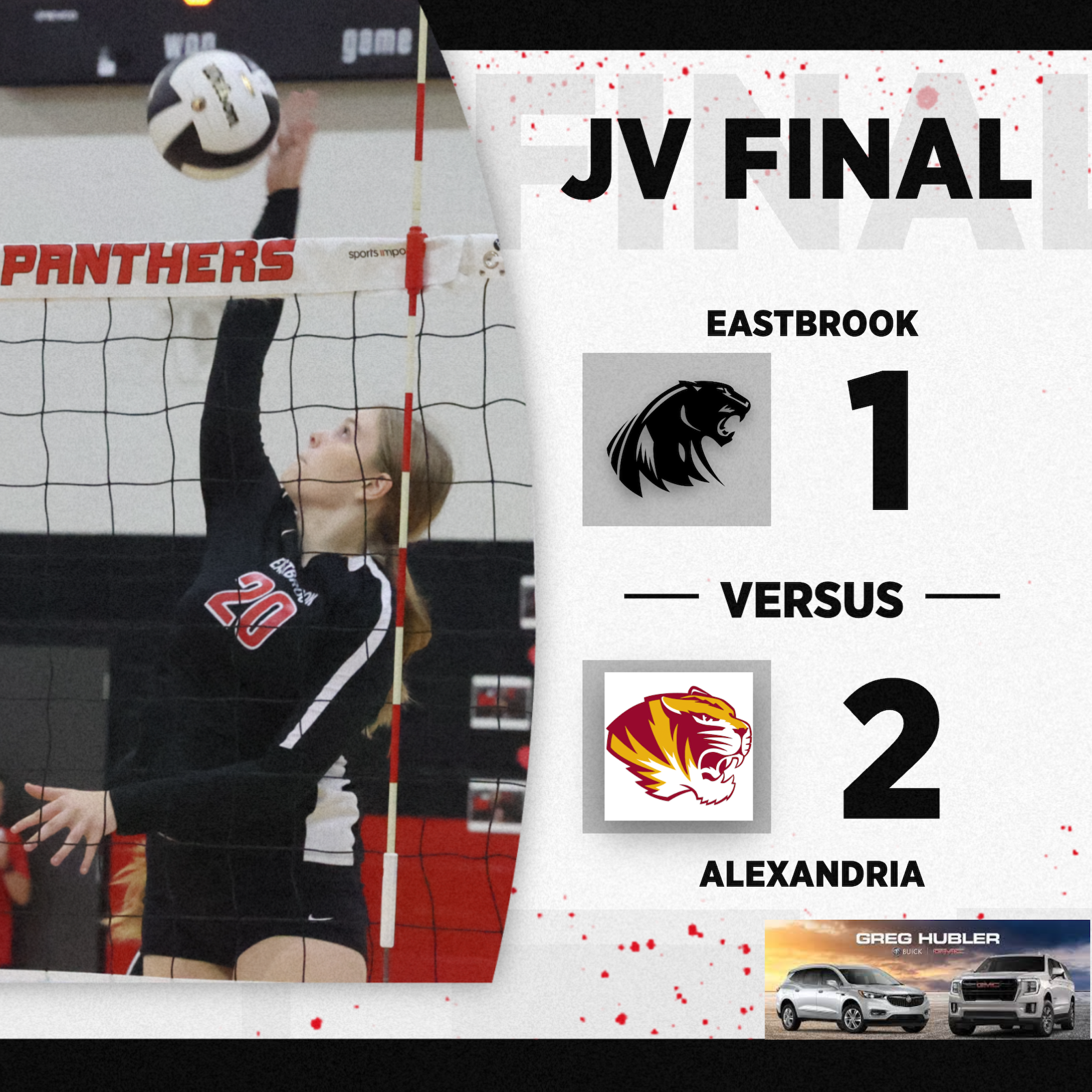 JV Volleyball drops a close one cover photo