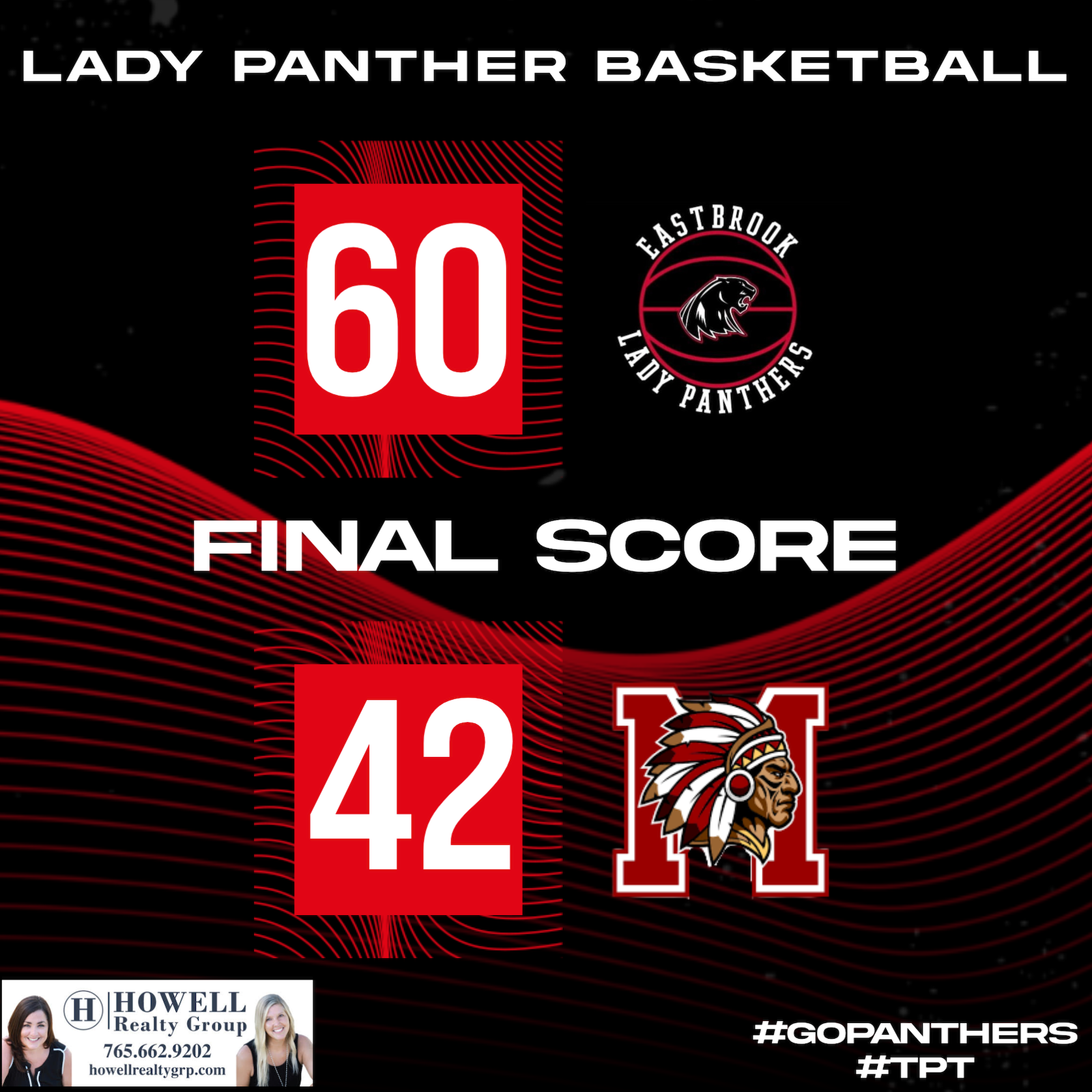 Lady Panthers Beat County Rival cover photo