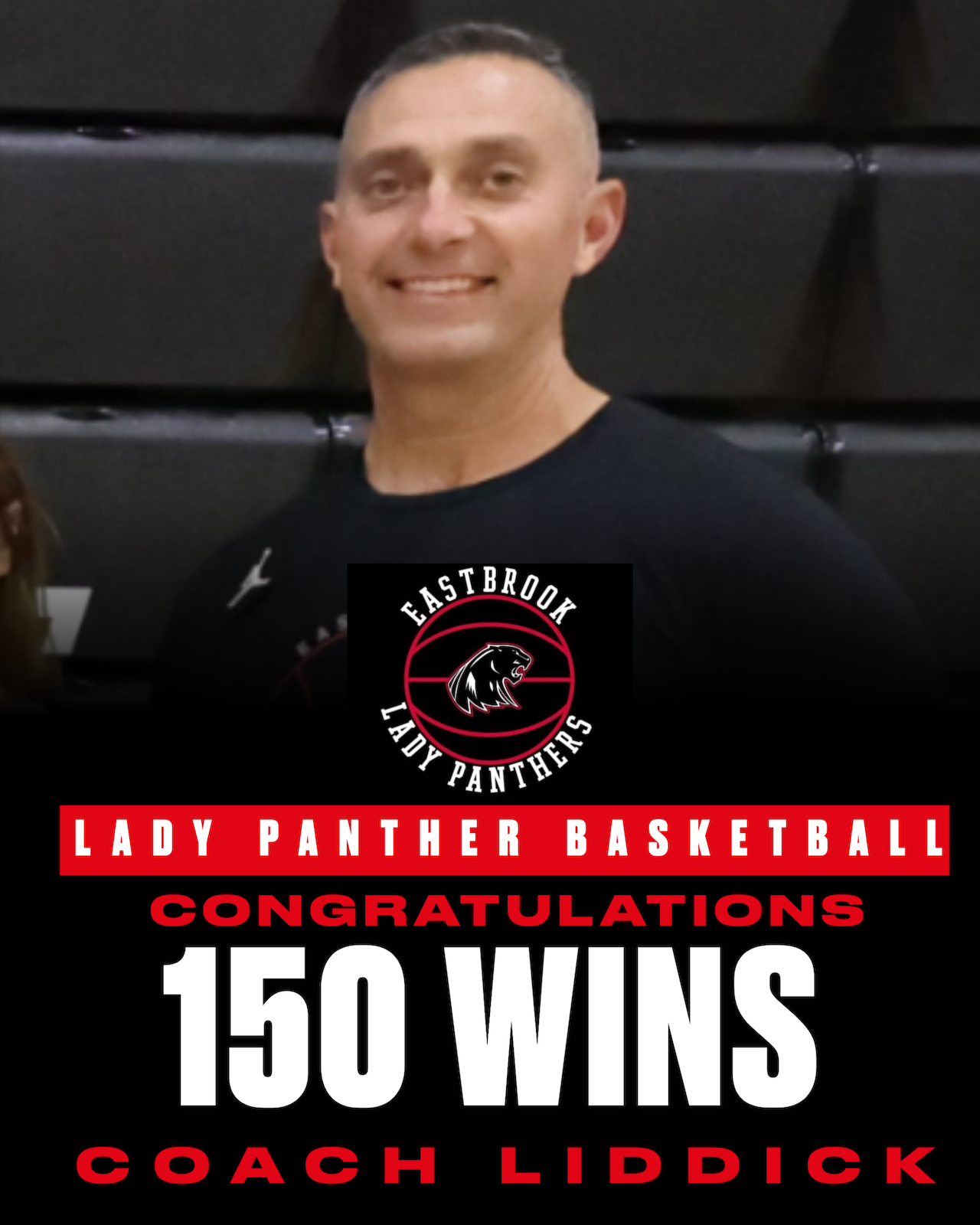 Coach Liddick wins his 150th game cover photo