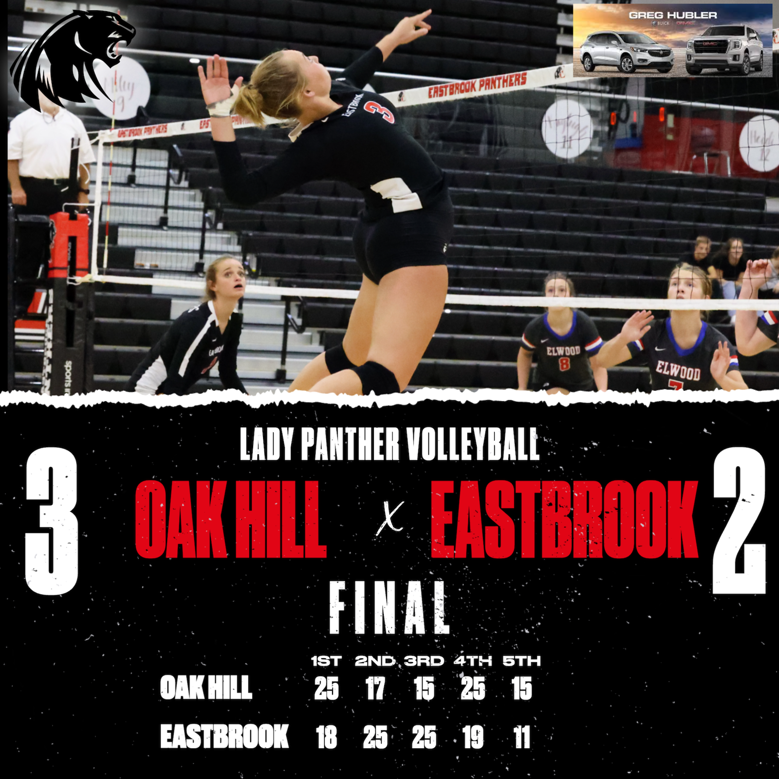 Varsity Volleyball loses a grueling matchup to Oak Hill cover photo