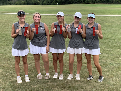 Girls Golf Finishes 2nd at Conference cover photo