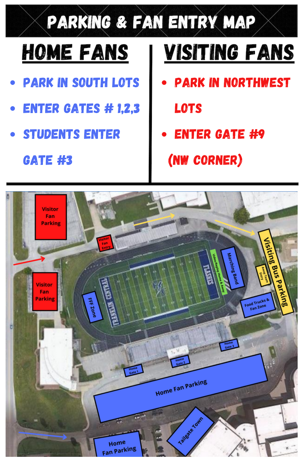 Flashes Football Week 8 vs HSE Franklin Central High School Athletics