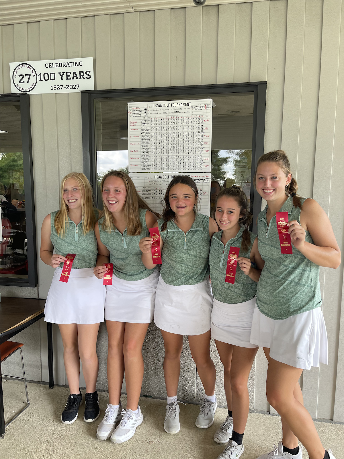 Girls Golf 2nd at Sectional and Regional Bound cover photo
