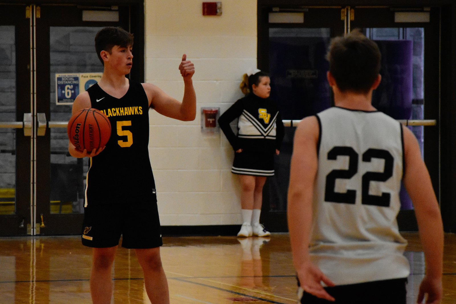 Springs Valley boys' basketball hits the floor for preseason practice gallery cover photo