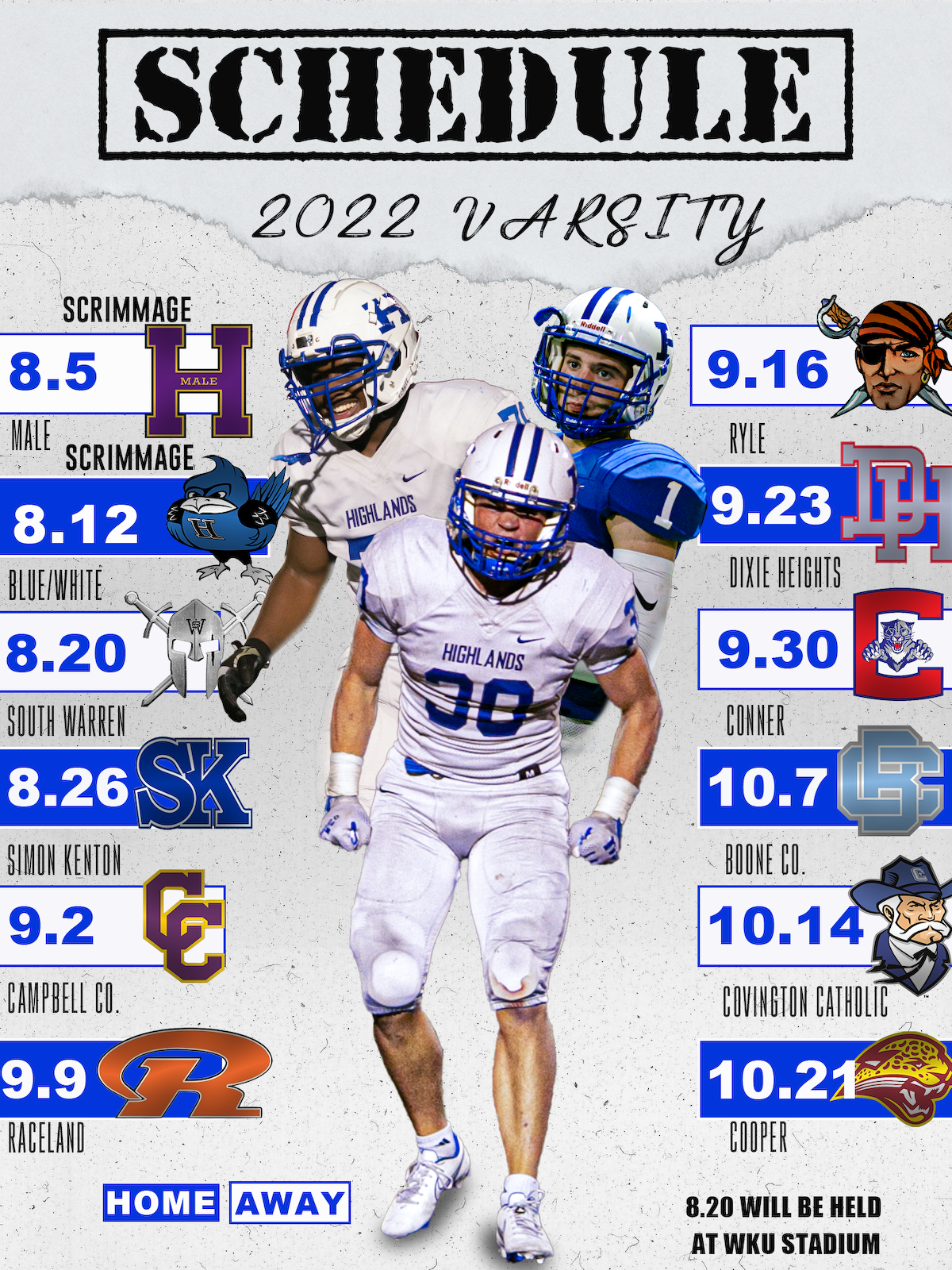 2022 Football Schedule gallery cover photo