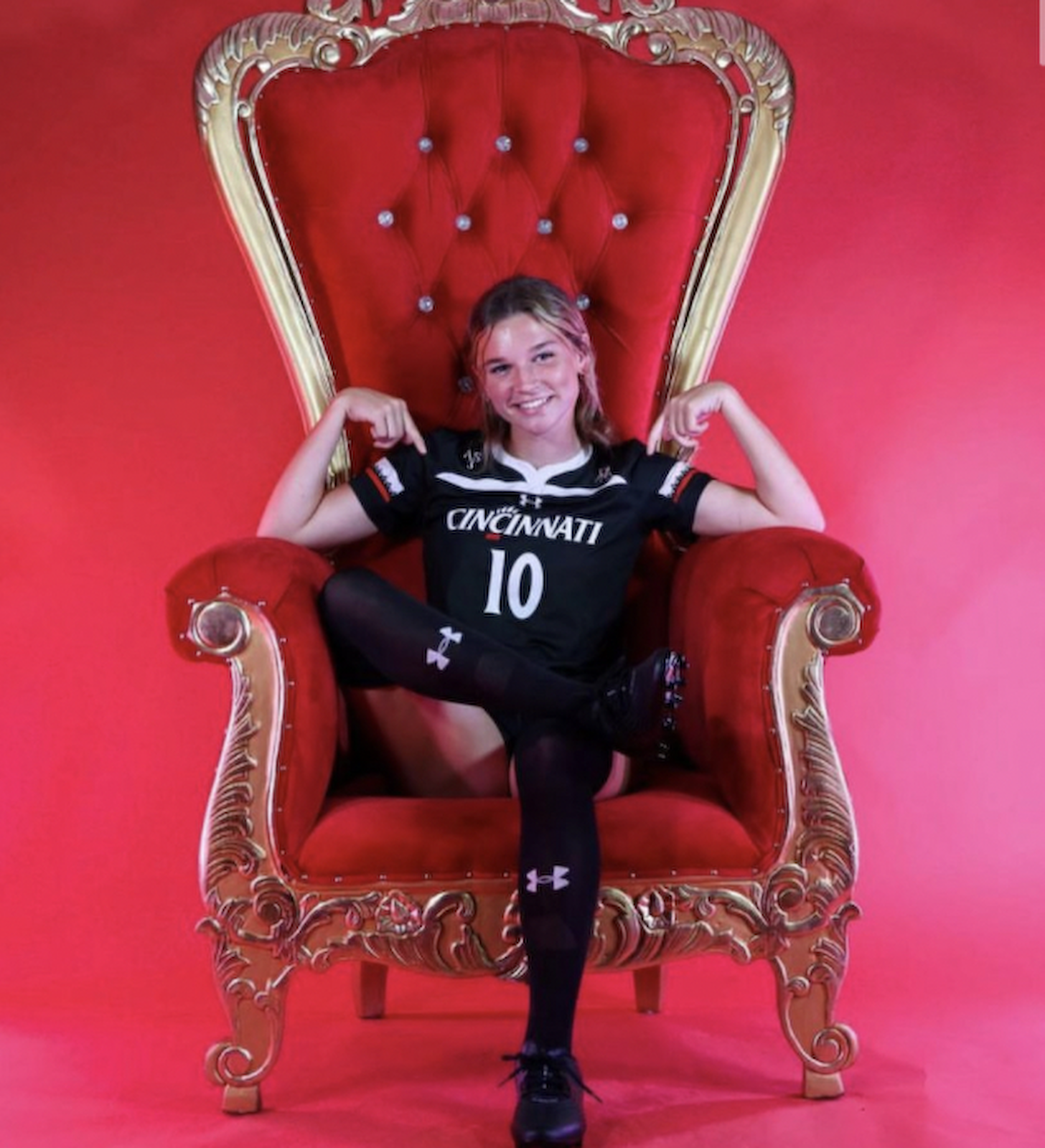 Early Commitment: Laney Smith verbally commits to play soccer at the University of Cincinnati : Emme Orme and Jenna Richey|October 21, 2022 cover photo