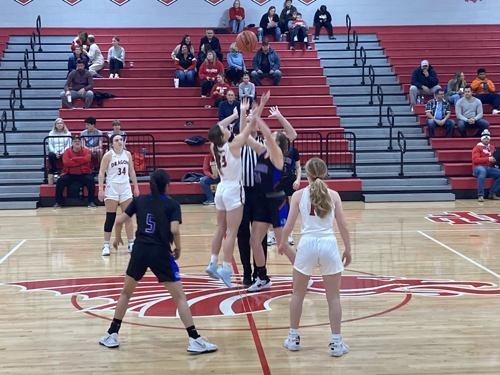 Girls basketball surges to victory over Whiteland cover photo