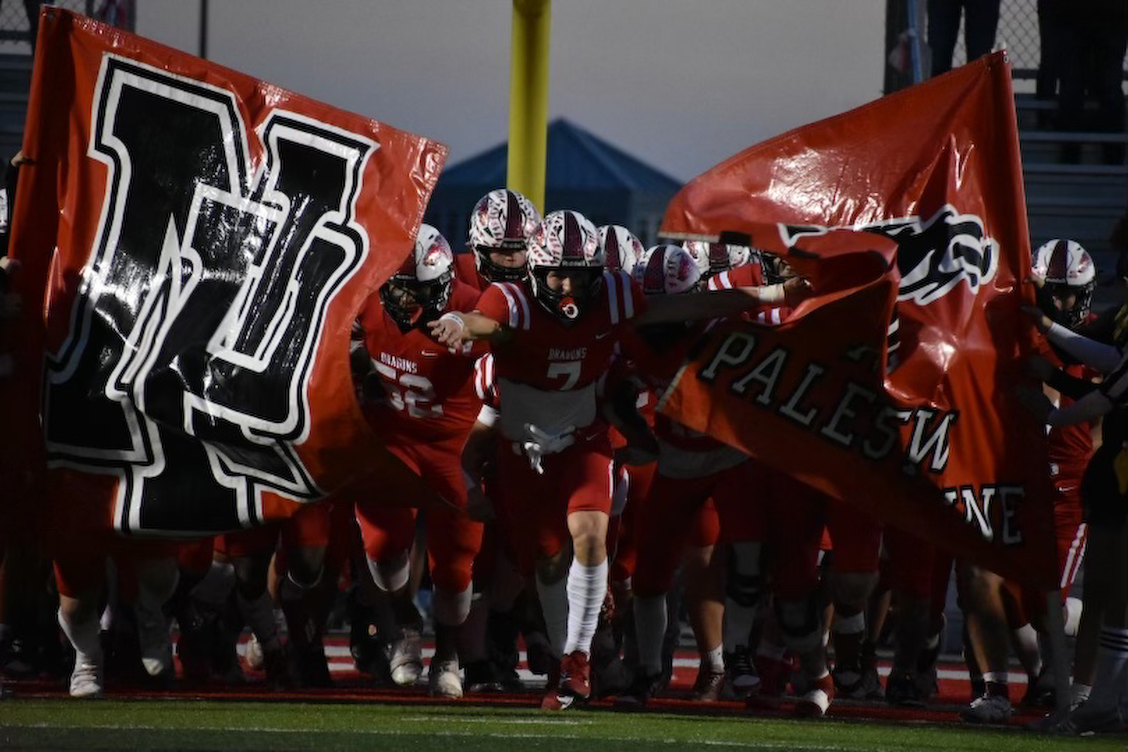 Football dominates in trenches in 350 sectional victory New