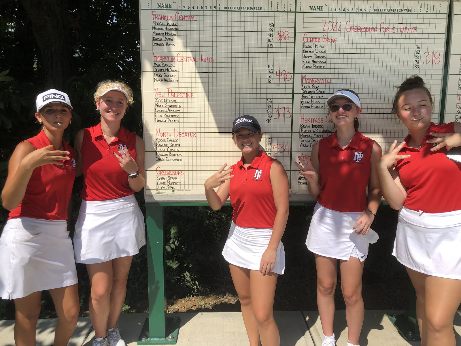 Golf opens season, finishes third at Greensburg cover photo