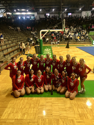 Cheer finishes 3rd in state cover photo