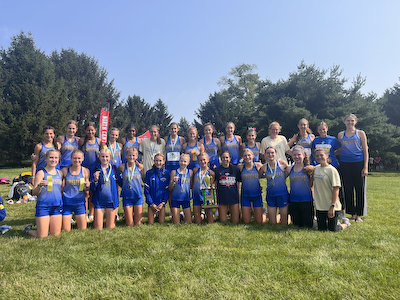 Girls Cross Country with a great day at the John Cleland XC Invitational cover photo
