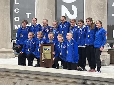 Homestead Wins Girls State Cross Country Championship 2023 cover photo