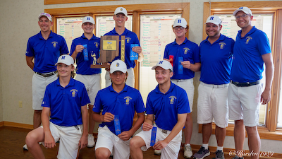 Homestead Boys Golf SECTIONAL CHAMPIONS cover photo