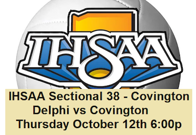 2023 Volleyball Sectional Information at Covington cover photo
