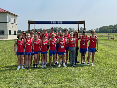 WeBo Cross Country teams compete in first meet of season cover photo