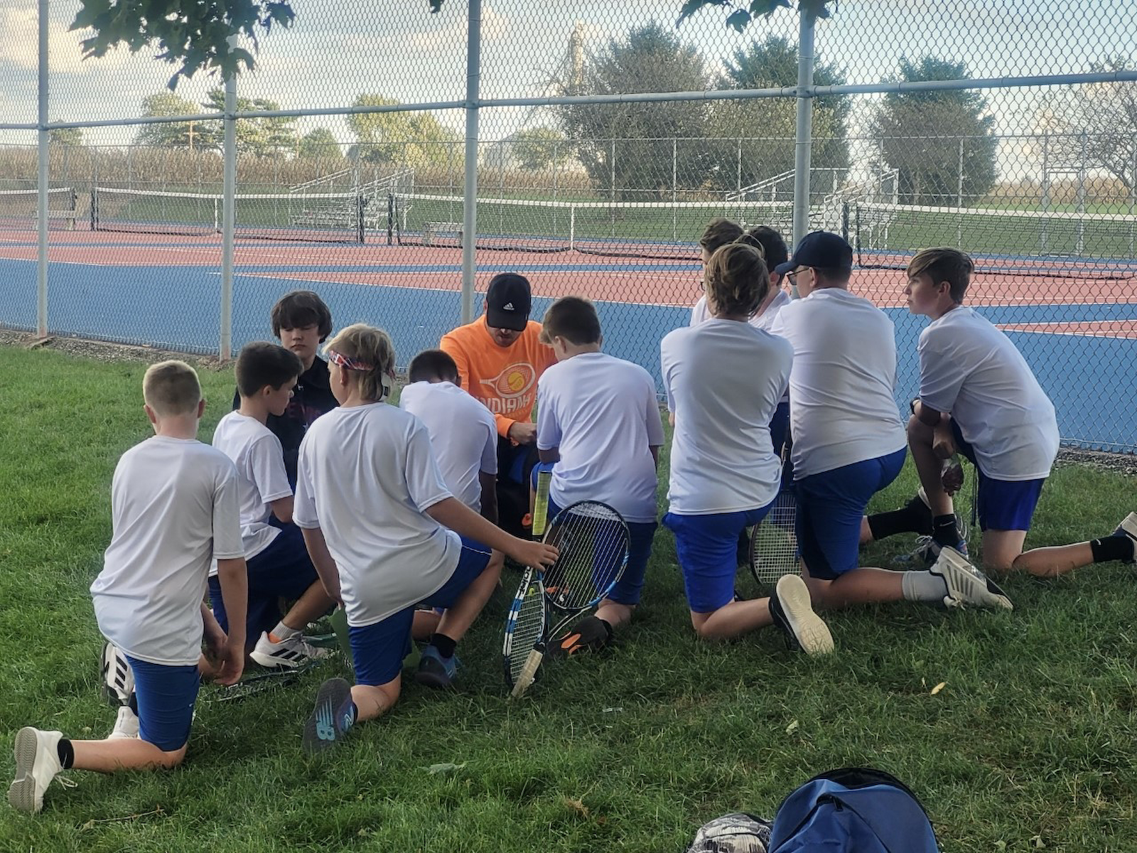 JH tennis drops close match to Crawfordsville cover photo