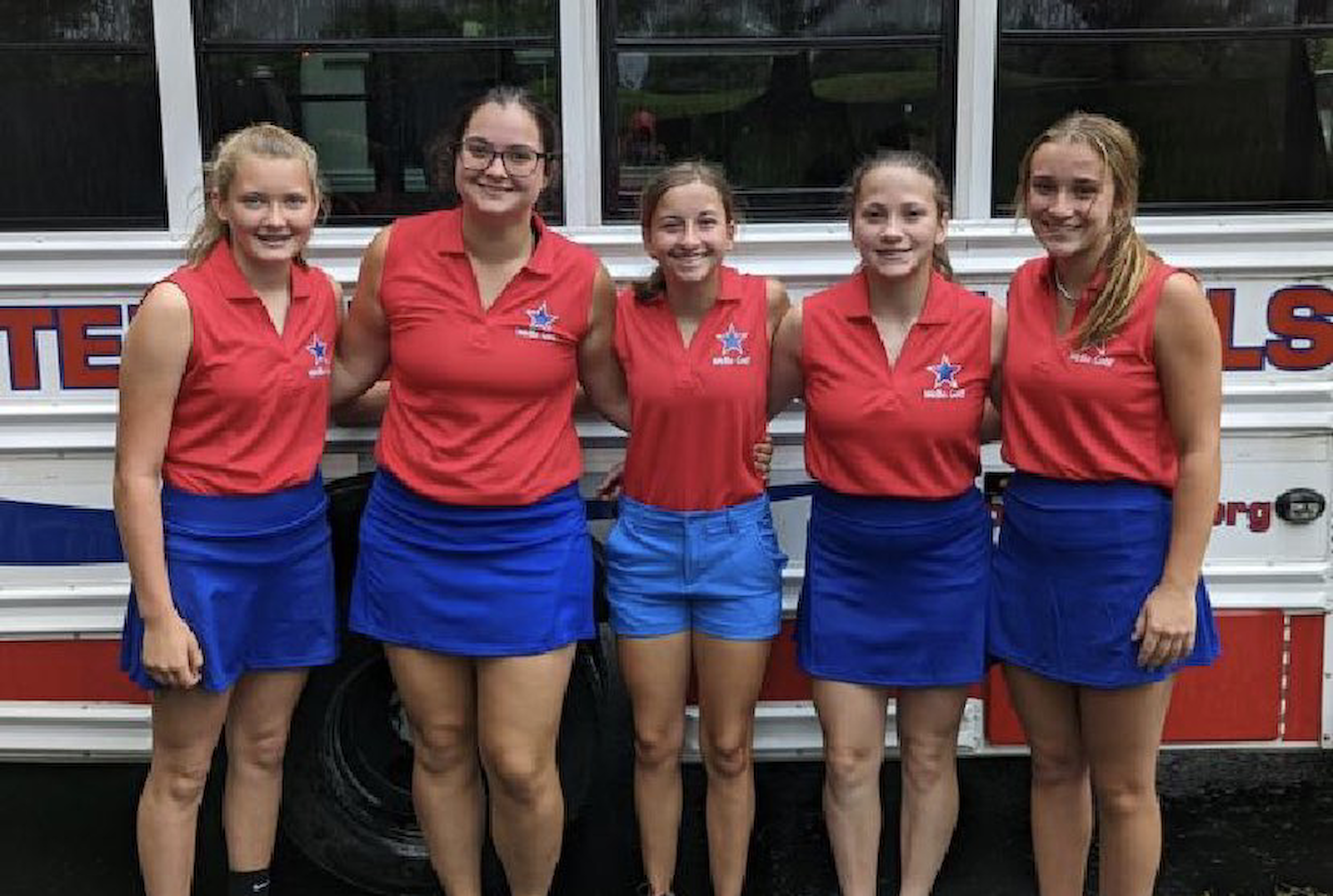 Girls Golf Opens Season in Seeger Invite cover photo