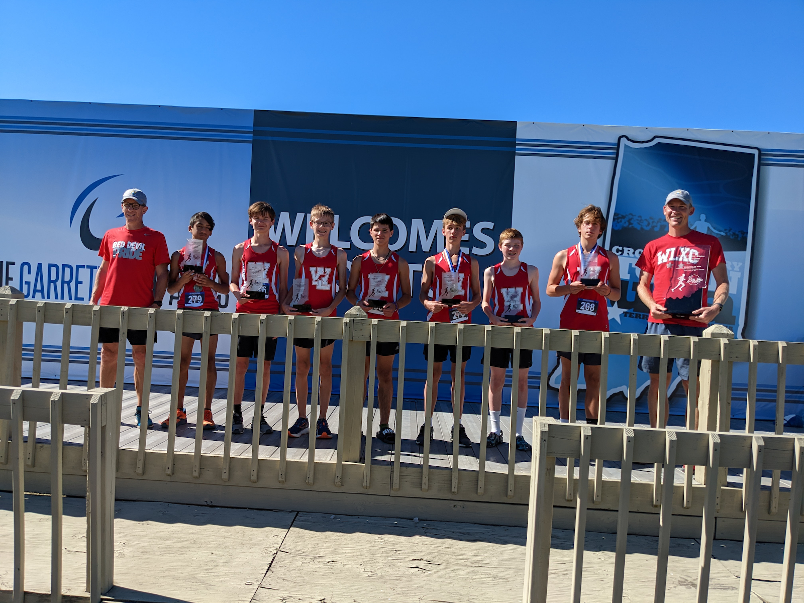 Junior High Boys Cross Country Wins Small School State Championship cover photo