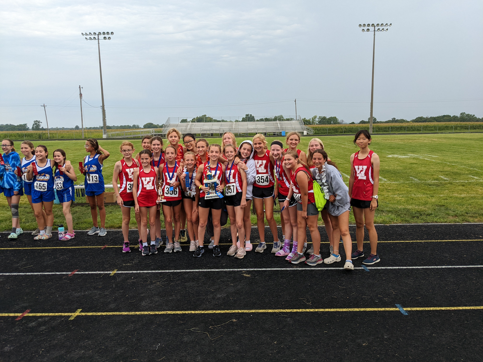 Junior High Cross Country Opens Season at Fountain Central Grand Prix cover photo
