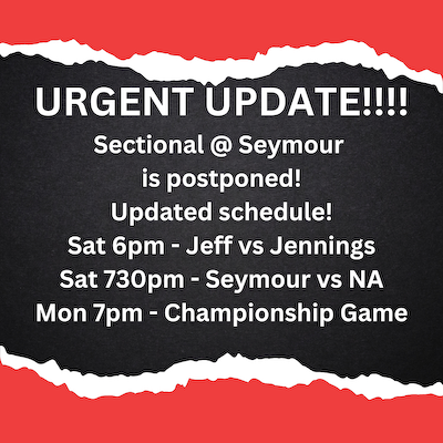 Championship Game! Boys Basketball Sectional Information cover photo