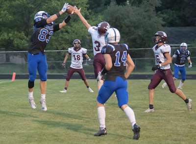 Football Uses Air, Ground Attack In HNAC WIn Over Winamac cover photo