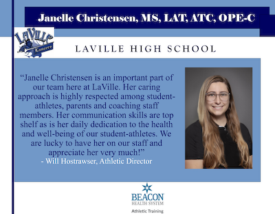Christensen "Great Addition" To LaVille Athletics cover photo