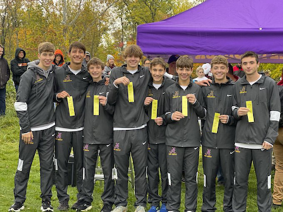 Boys' Cross-Country Team Makes History cover photo