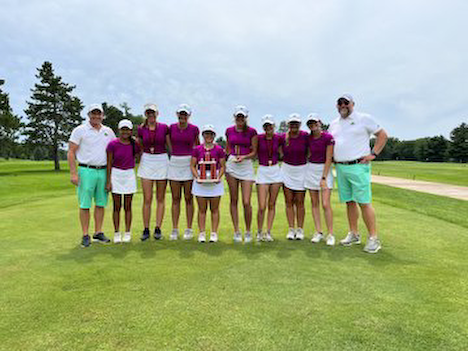 Girls Golf Wins Battle Ground Invite cover photo