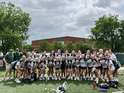 Girls Lacrosse Wins 2A Sectional Over Heritage Christian cover photo