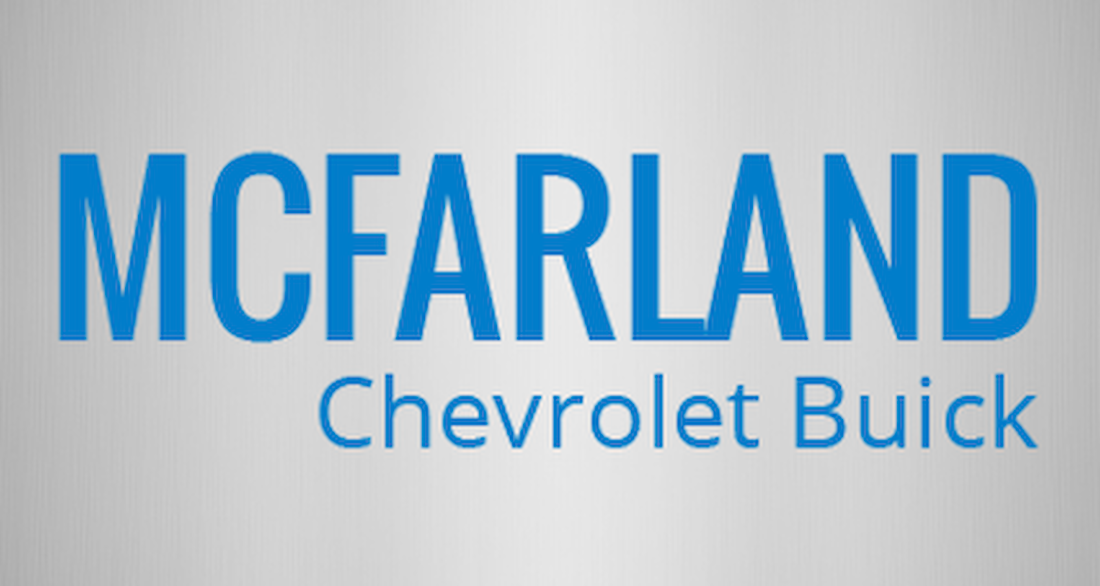 McFarland Chevrolet-Buick