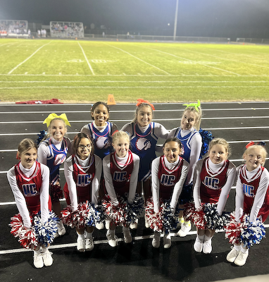 Cheerleaders Join Forces for the Game! cover photo